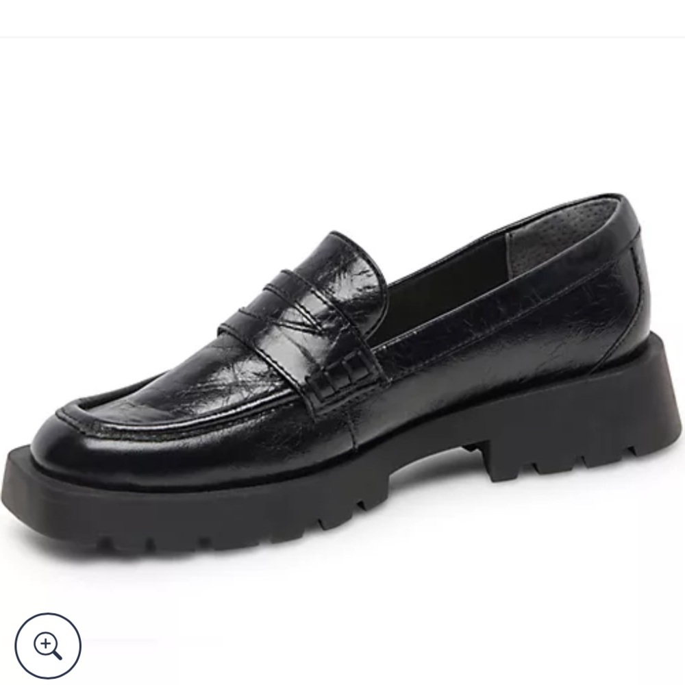Dolce Vita Leather Elias Lug Sole Loafers